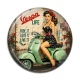 Cabochon Résine - pin up