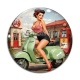 Cabochon Verre - pin up