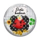 Cabochon Verre - porte bonheur