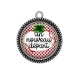 Pendentif Cabochon Argent - un nouveau départ