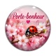 Cabochon Verre - porte bonheur