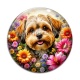 Cabochon Verre - chien
