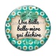 Cabochon Verre - une belle mère qui déchire