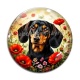 Cabochon Verre - chien