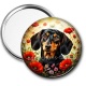 Miroir de poche - chien