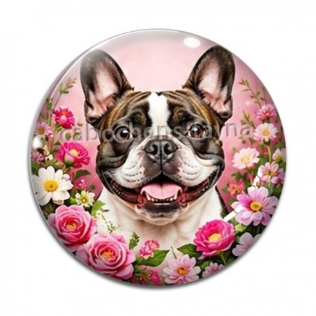 Cabochon Verre - chien