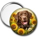 Miroir de poche - chien
