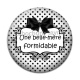 Cabochon Résine - une belle mère formidable