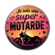 Cabochon Résine - je suis une super motarde