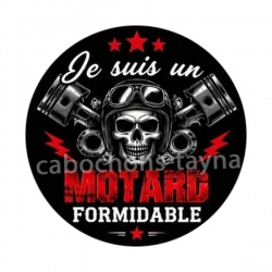 je suis un motard formidable