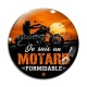 Cabochon Verre - je suis un motard formidable