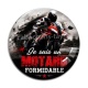 Cabochon Verre - je suis un motard formidable