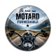 Cabochon Résine - je suis un motard formidable