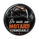 Cabochon Résine - je suis un motard formidable