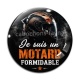 Cabochon Verre - je suis un motard formidable