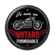Cabochon Résine - je suis un motard formidable