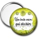 Miroir de poche - une belle mère qui déchire