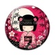 Cabochon Verre - kokeshi