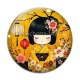 Cabochon Verre - kokeshi