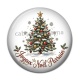 Cabochon Résine - joyeux noël parrain