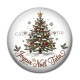 Cabochon Résine - joyeux noël tata