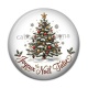 Cabochon Résine - joyeux noël tatie