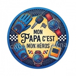 mon papa c'est mon héros