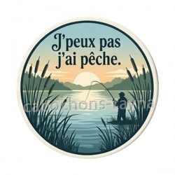 j'peux pas j'ai pêche