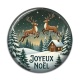 Cabochon Résine -  joyeux noël
