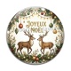 Cabochon Verre -  joyeux noël