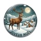 Cabochon Verre -  joyeux noël