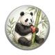 Cabochon Résine - panda