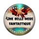 Cabochon Résine - une belle mère fantastique