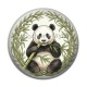 Cabochon Résine - panda