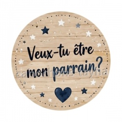 veux tu être mon parrain