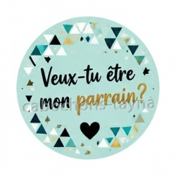 veux tu être mon parrain