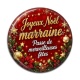 Cabochon Résine - joyeux noël passe de merveilleuses fêtes
