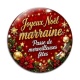 Cabochon Verre - joyeux noël passe de merveilleuses fêtes