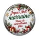 Cabochon Résine -  joyeux noël passe de merveilleuses fêtes