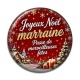 Cabochon Résine -  joyeux noël passe de merveilleuses fêtes