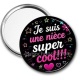 Miroir de poche - je suis une nièce super cool