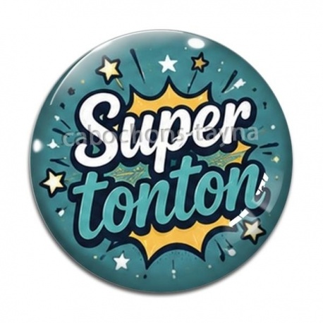 Cabochon Verre - super tonton