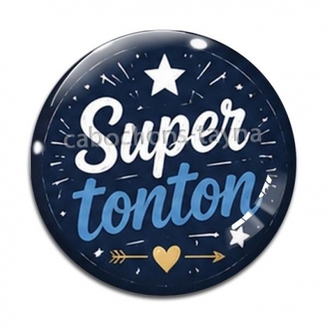 Cabochon Verre - super tonton