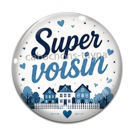 Cabochon Verre - super voisin