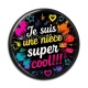 Cabochon Résine - je suis une nièce super cool