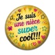 Cabochon Résine - je suis une nièce super cool