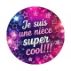je suis une nièce super cool