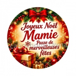 joyeux noël mamie passe de merveilleuses fêtes