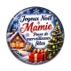 Cabochon Résine - joyeux noël passe de merveilleuses fêtes