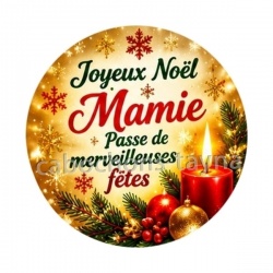 joyeux noël mamie passe de merveilleuses fêtes